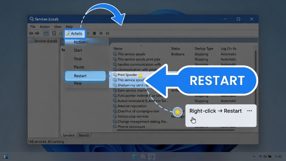 Hướng dẫn chi tiết sửa lỗi “Printer driver is unavailable” trên Windows 11 5