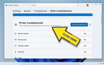 Hướng dẫn chi tiết sửa lỗi “Printer driver is unavailable” trên Windows 11