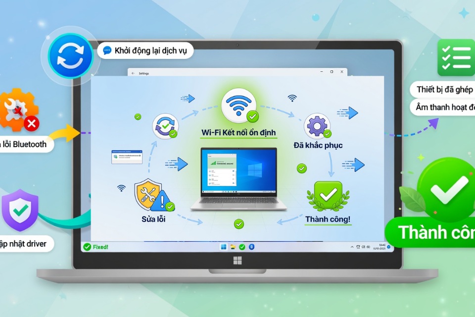 Hướng dẫn chi tiết sửa lỗi không bật được Bluetooth trên Windows 11 6