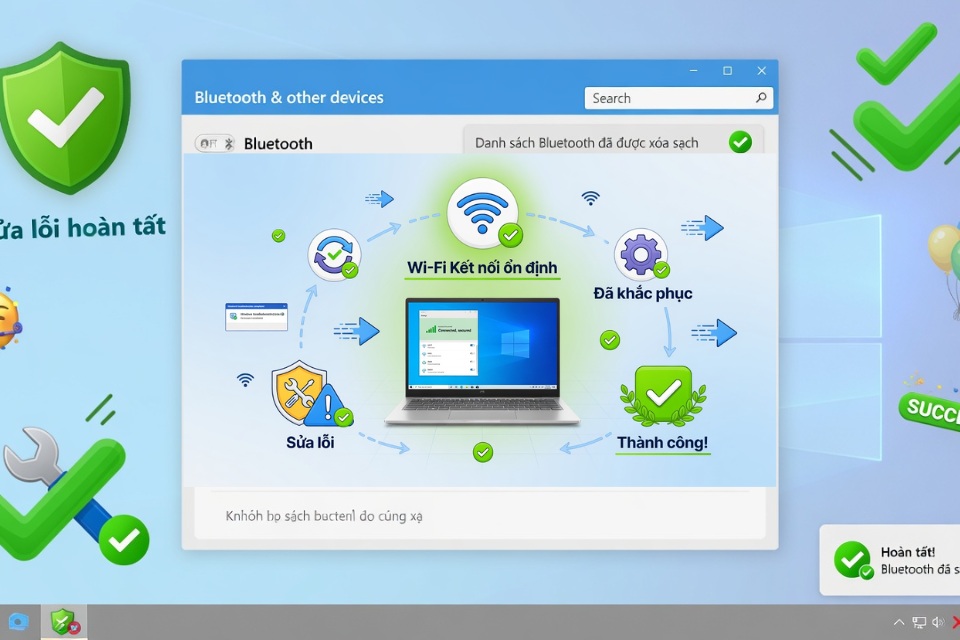 Hướng dẫn chi tiết sửa lỗi không gỡ được thiết bị Bluetooth trên Windows 10 6