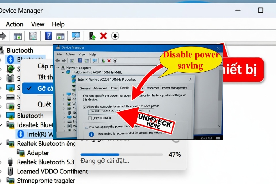 Hướng dẫn chi tiết sửa lỗi không gỡ được thiết bị Bluetooth trên Windows 11 4