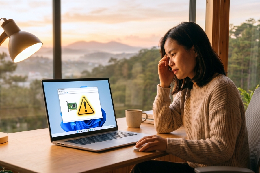 Sửa Lỗi Device Manager Code 10 Windows 11