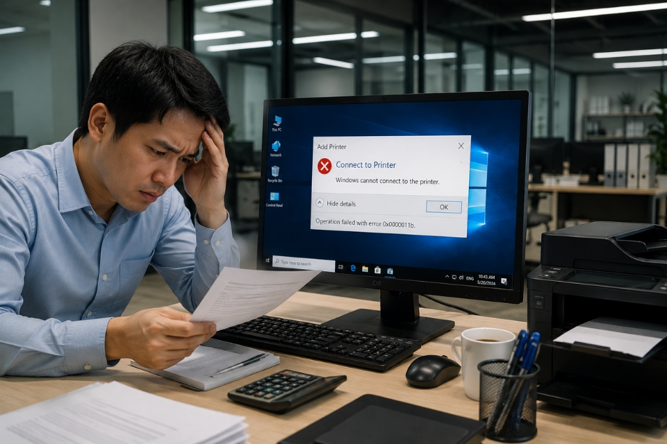 Sửa lỗi 0x0000011b Windows 10 6