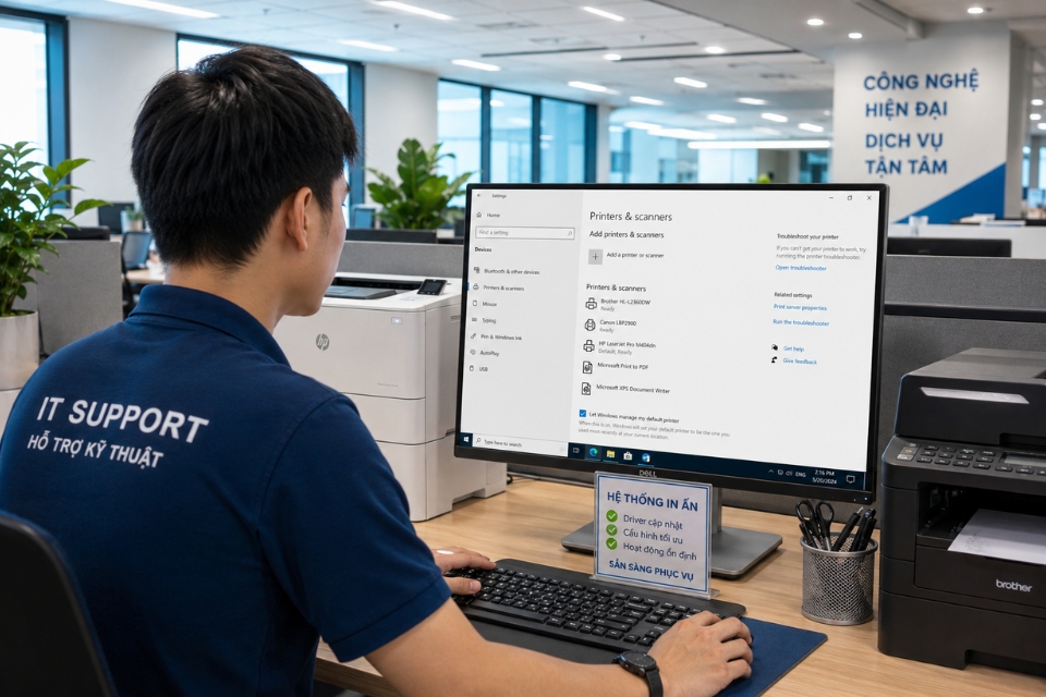 Sửa lỗi 0x00000709 Windows 10 10