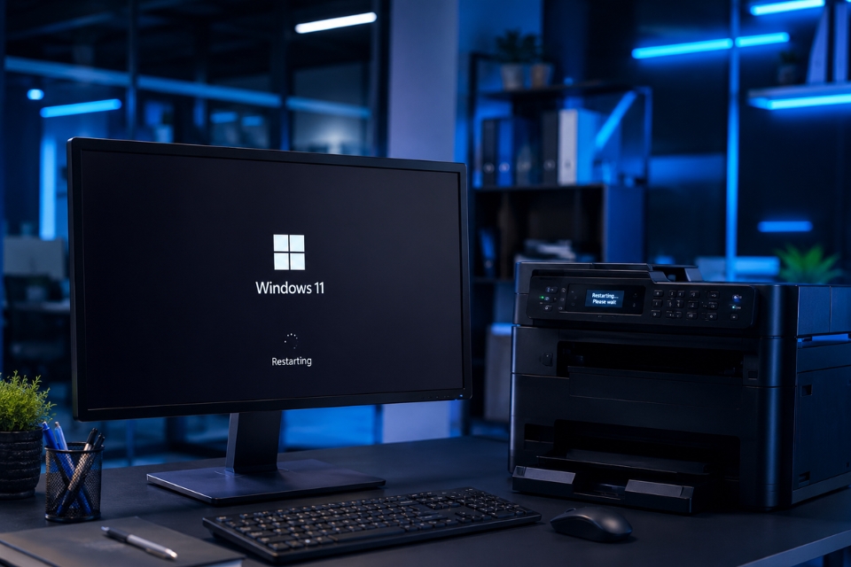 Sửa lỗi 0x00000709 Windows 11 7