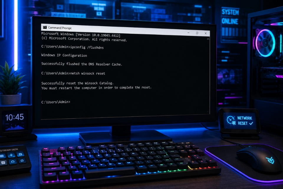 Sửa lỗi DNS_PROBE_FINISHED_BAD_CONFIG Windows 10 6