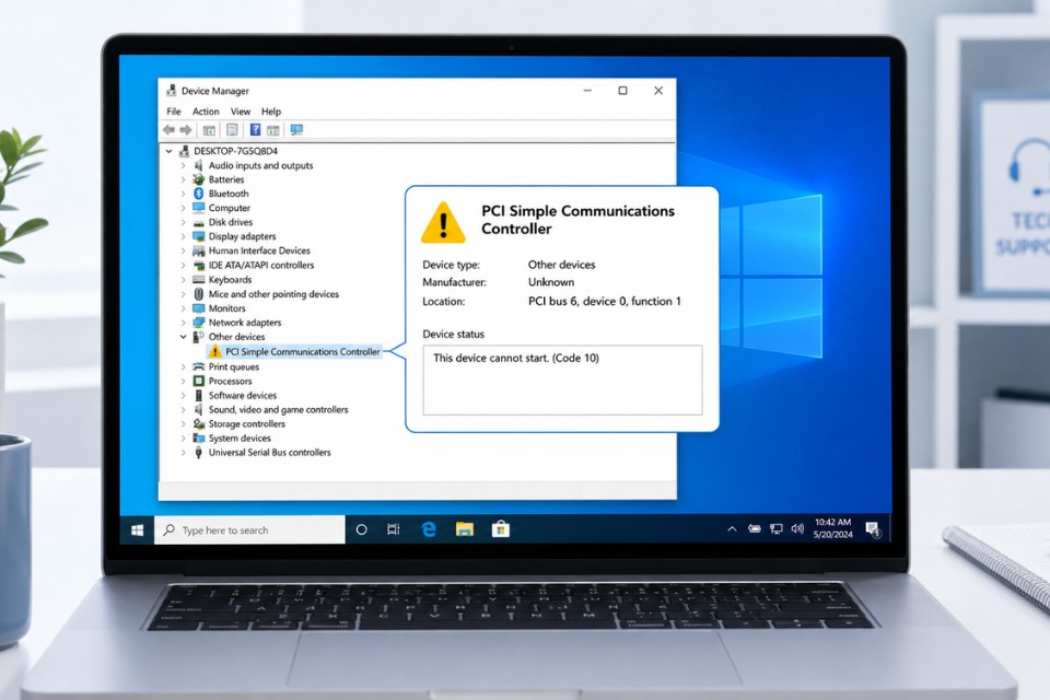 Sửa lỗi Device Manager Code 10 trên Windows 10 5
