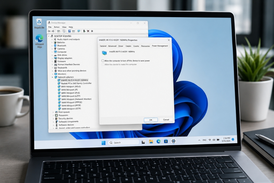 Sửa lỗi ERR_NETWORK_CHANGED Windows 11 12