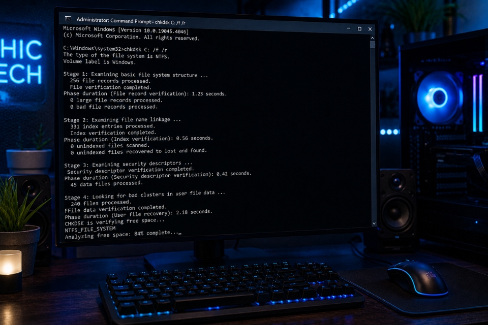Sửa lỗi NTFS_FILE_SYSTEM Windows 10 8