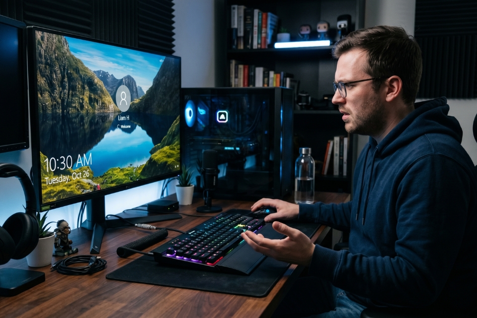 Sửa lỗi chuột/bàn phím không nhận Windows 10 7