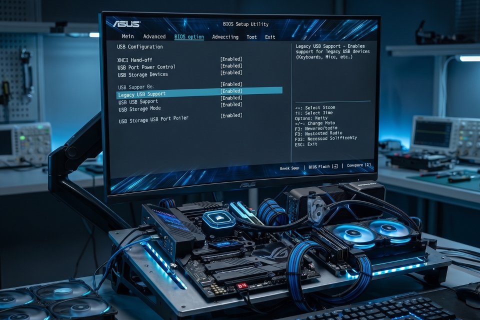 Sửa lỗi chuột/bàn phím không nhận Windows 10 11