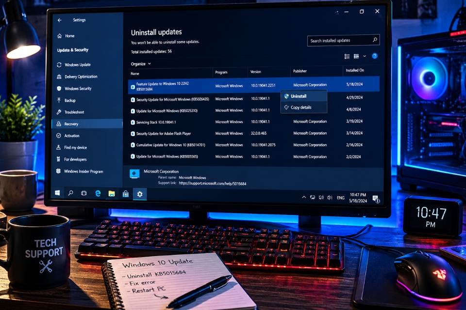 Sửa lỗi explorer.exe class not registered Windows 10 21