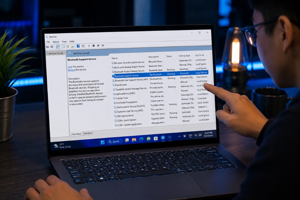 Sửa lỗi không tìm thấy Bluetooth Windows 11 10 Sửa lỗi không tìm thấy Bluetooth Windows 11 10