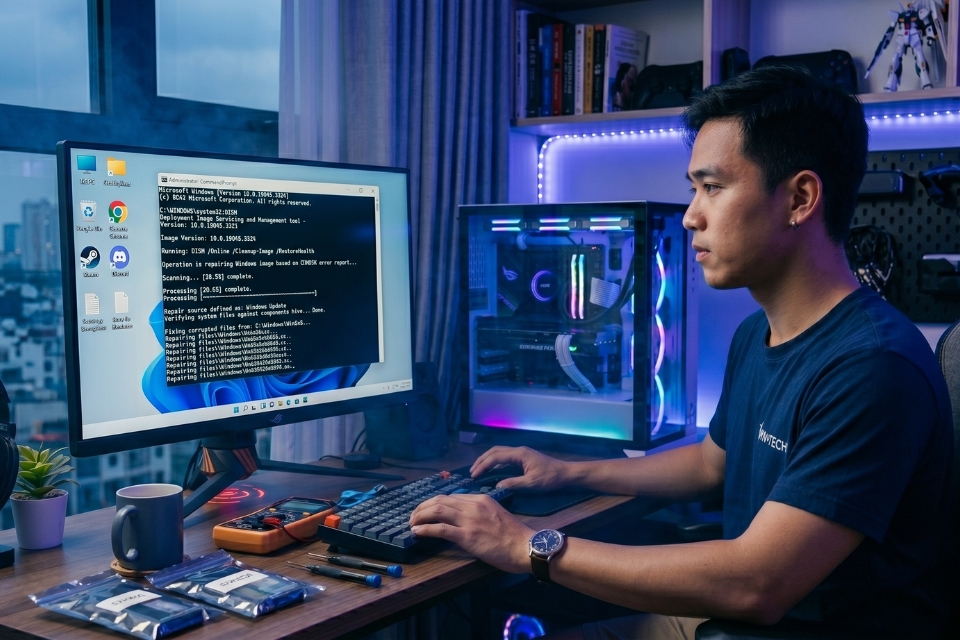 Sửa lỗi CHKDSK Windows 10 9