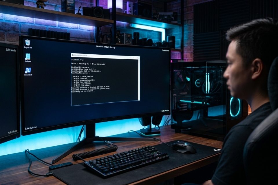 Sửa lỗi CHKDSK Windows 10 10