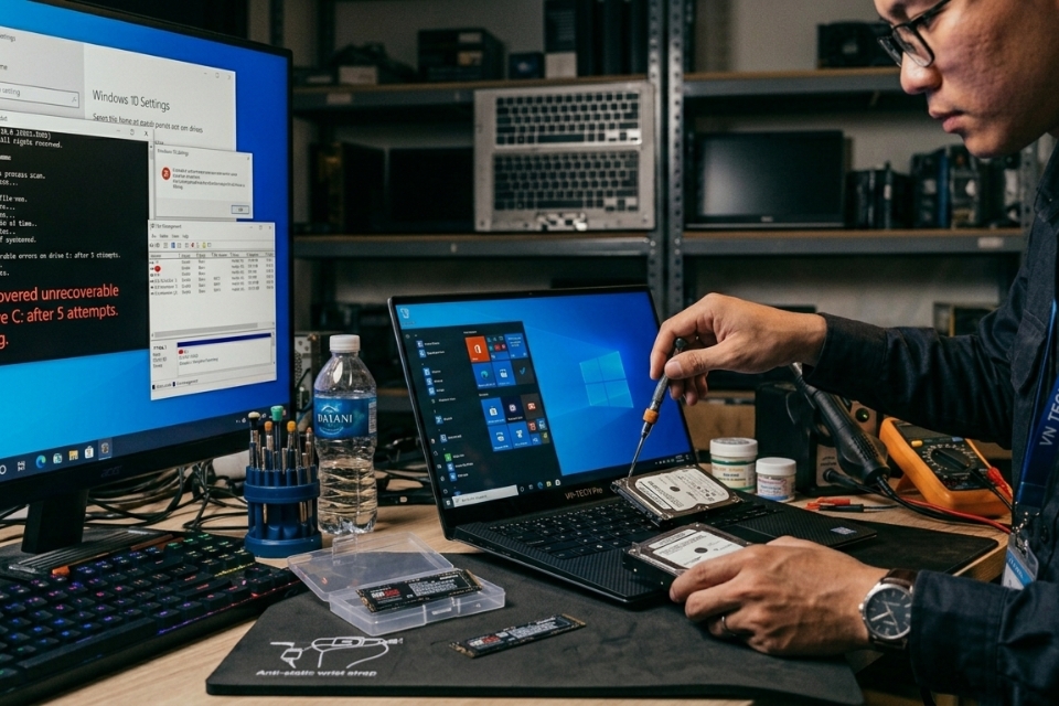 Sửa lỗi CHKDSK Windows 10 11