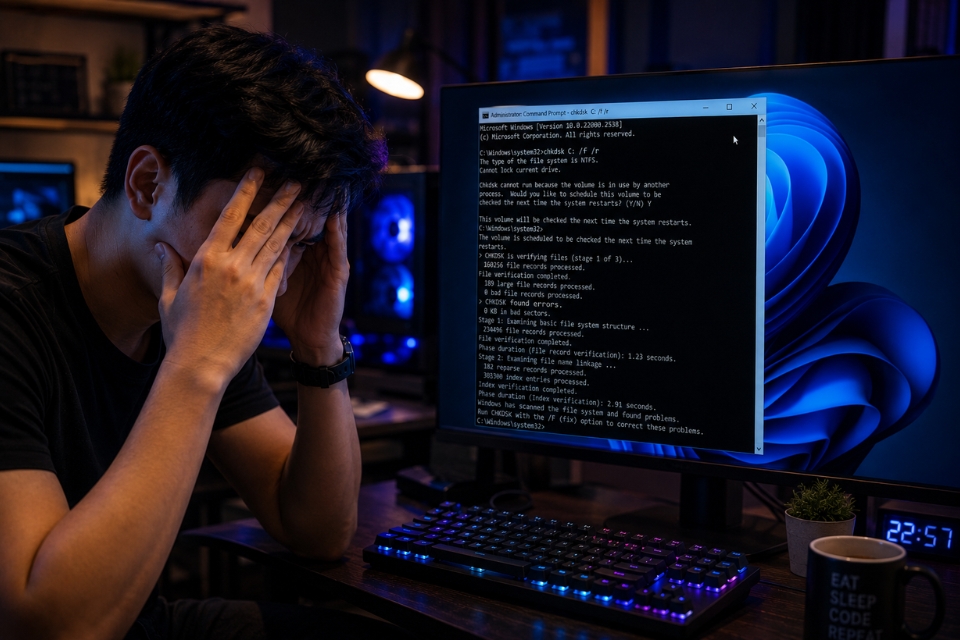 Sửa lỗi CHKDSK Windows 11 6