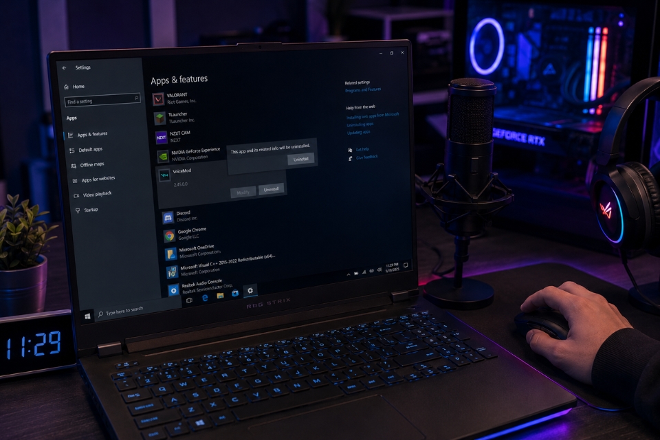 Sửa lỗi micro không nhận Windows 10 11