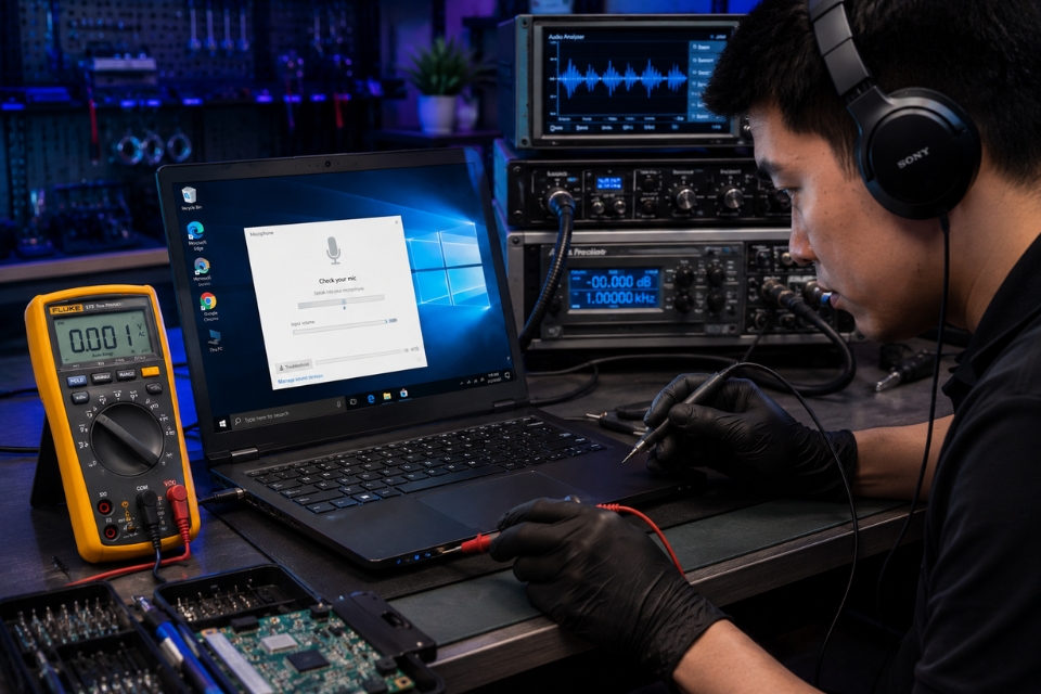Sửa lỗi micro không nhận Windows 10 12