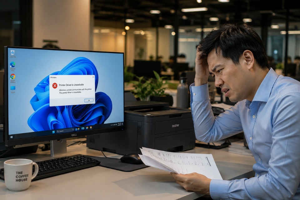 Sửa lỗi printer driver is unavailable Windows 11 6