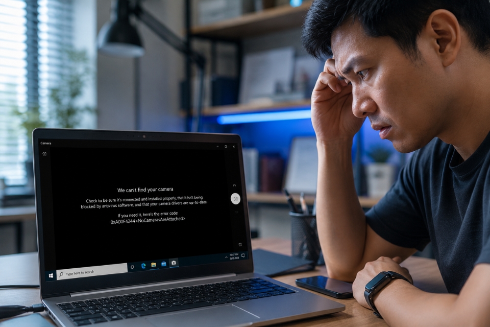 Sửa lỗi webcam không hoạt động Windows 10 7