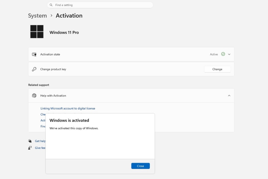 Windows 11 pro bản quyền