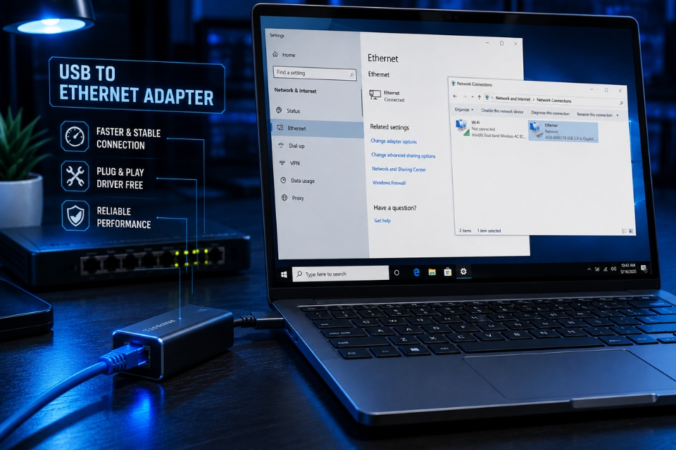 Sửa lỗi Ethernet không nhận Windows 10 12