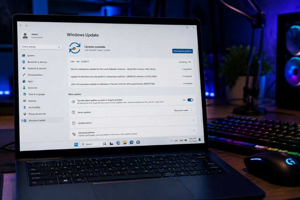 Sửa lỗi Ethernet không nhận Windows 11 8