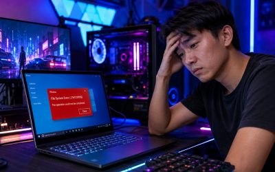 Sửa lỗi File system error (-2147219196) Windows 10