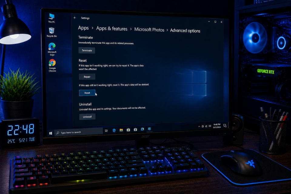 Sửa lỗi File system error (-2147219196) Windows 10 8