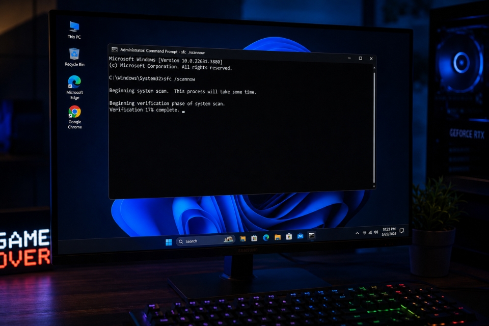 Sửa lỗi File system error (-2147219196) Windows 11 7