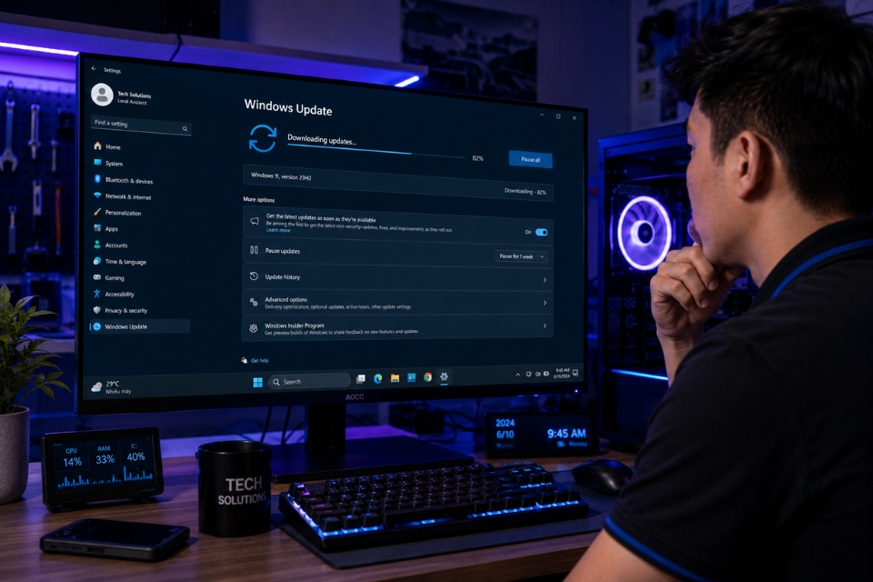 Sửa lỗi File system error (-2147219196) Windows 11 8