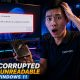 Sửa lỗi The file or directory is corrupted and unreadable Windows 11 7