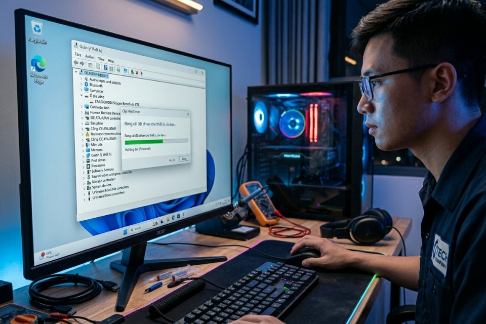 Sửa lỗi The file or directory is corrupted and unreadable Windows 11 7