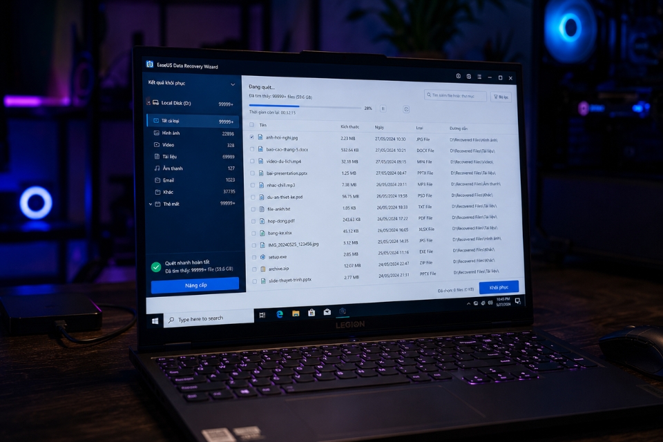 Sửa lỗi The parameter is incorrect Windows 10 11