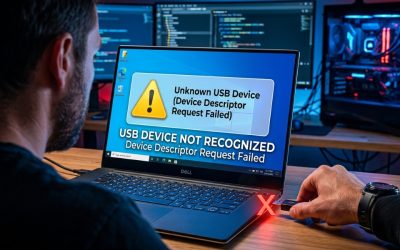 Blog 4 Sửa lỗi Unknown USB device descriptor request failed Windows 10