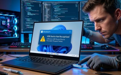 Blog 3 Sửa lỗi Unknown USB device descriptor request failed Windows 11