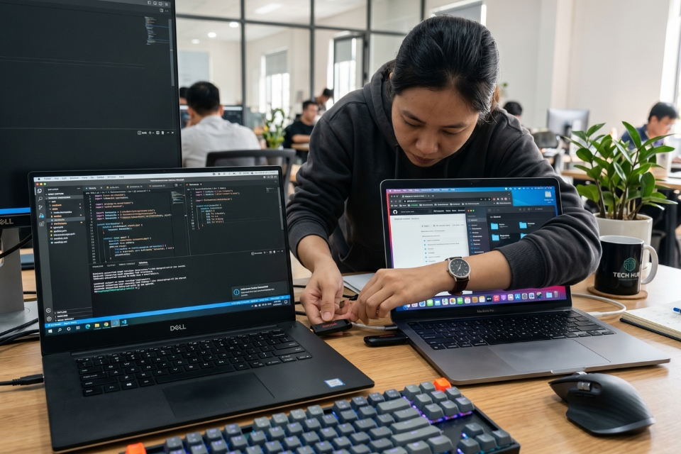 Sửa lỗi Unknown USB device descriptor request failed Windows 11 11