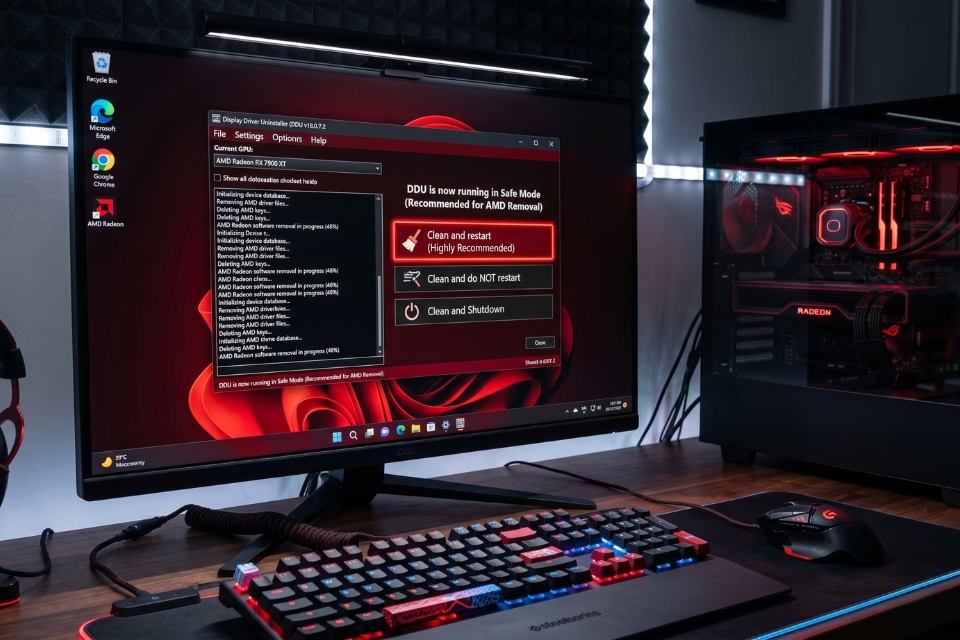 Sửa lỗi driver AMD bị crash Windows 11 8