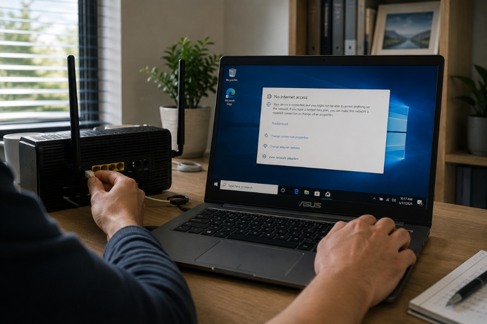 Sửa lỗi không vào được Internet Windows 10 7 Sửa lỗi không vào được Internet Windows 10 7