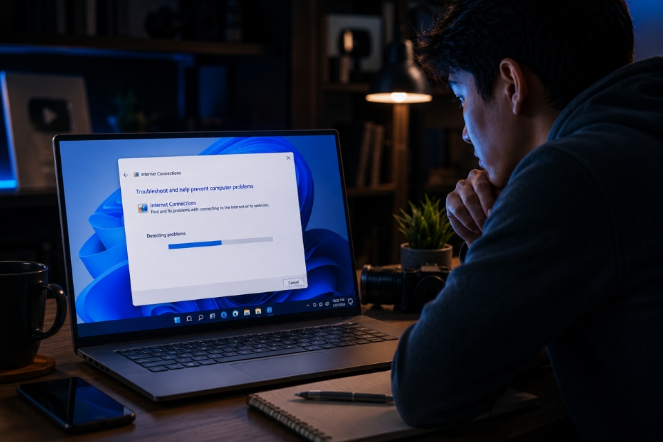 Sửa lỗi không vào được Internet Windows 11 9