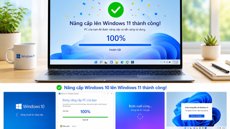 Hướng dẫn chi tiết sửa lỗi 0x80070002 khi dùng Windows 11 Installation Assistant trên Windows 10 6