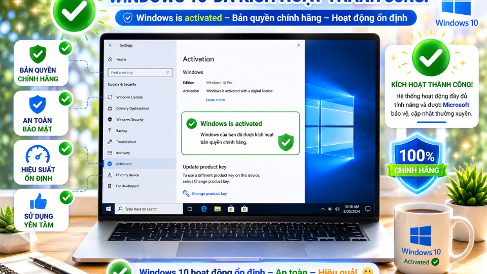 Hướng dẫn chi tiết sửa lỗi Activation Error 0xC004F074 trên Windows 10 6 Hướng dẫn chi tiết sửa lỗi Activation Error 0xC004F074 trên Windows 10 6