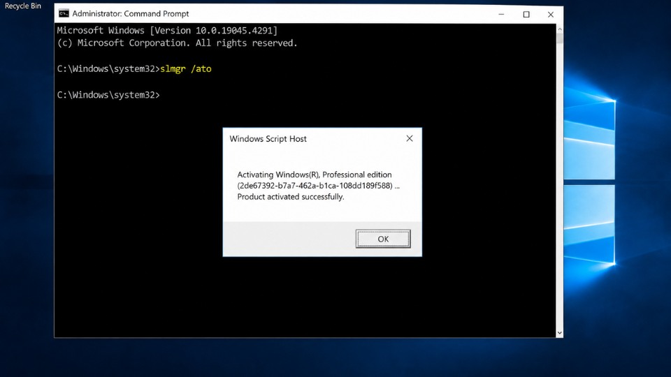 Hướng dẫn chi tiết sửa lỗi Activation Error 0xC004F074 trên Windows 10 4 Hướng dẫn chi tiết sửa lỗi Activation Error 0xC004F074 trên Windows 10 4