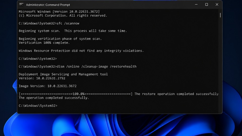 Hướng dẫn chi tiết sửa lỗi Blue Screen of Death (BSOD) trên Windows 11 5
