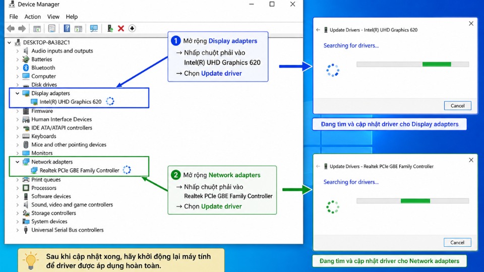 Hướng dẫn chi tiết sửa lỗi DRIVER_POWER_STATE_FAILURE trên Windows 10 5 Hướng dẫn chi tiết sửa lỗi DRIVER_POWER_STATE_FAILURE trên Windows 10 5