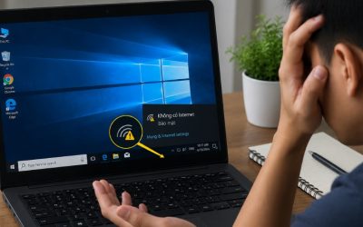 Hướng dẫn chi tiết sửa lỗi WiFi không có internet trên Windows 10