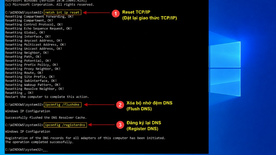 Hướng dẫn chi tiết sửa lỗi WiFi không có internet trên Windows 10 5