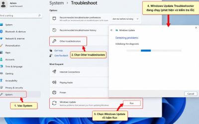 Hướng dẫn chi tiết sửa lỗi Windows Update 0x80070020 trên Windows 11
