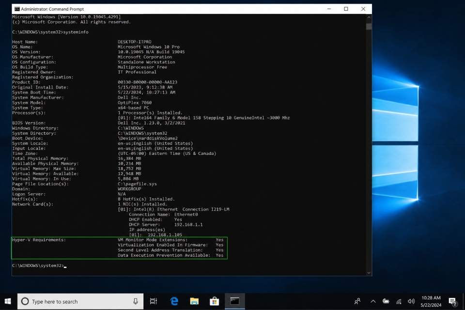 Sửa lỗi Hyper‑V not available Windows 10 7 Sửa lỗi Hyper‑V not available Windows 10 7